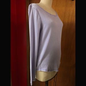 Lavender Gap Waffle Top sized M
